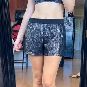 Sequin Party Shorts